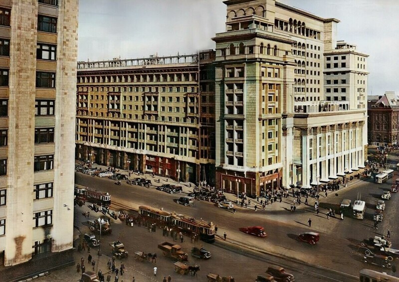 Гостиница «Москва», 1938 год.