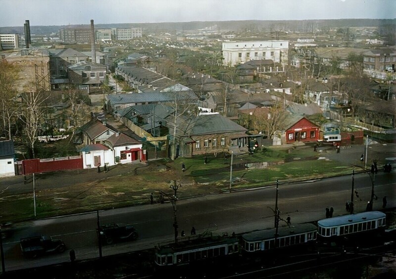 Ленинградское шоссе, 1939 год.