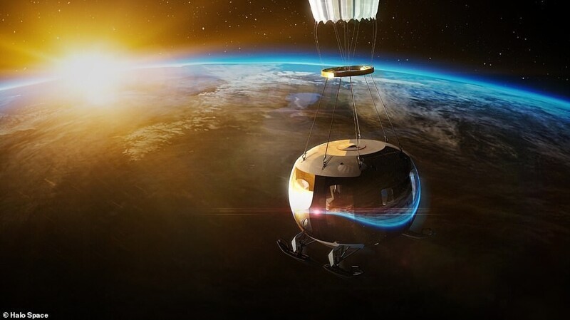 Космические туристы будут летать в стратосферу на воздушном шаре