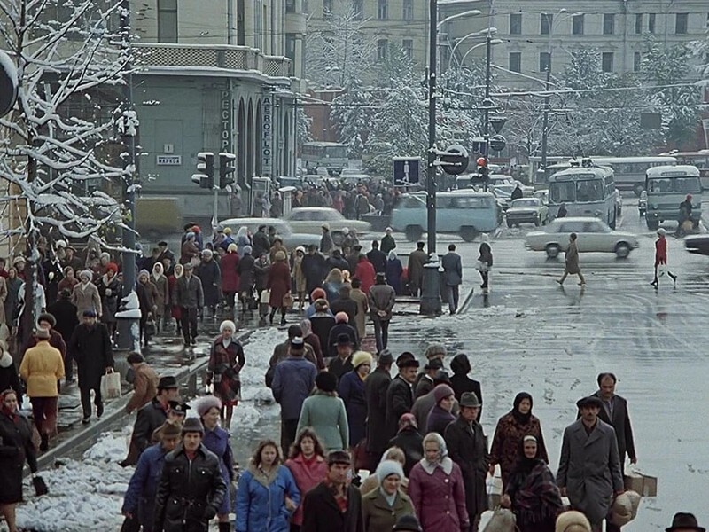 В конце сентября в Москве  46 лет назад выпал снег