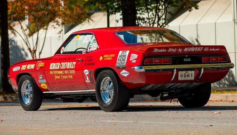 Самый редкий в мире Chevrolet Camaro 1969 года или серийный гоночный драгстер