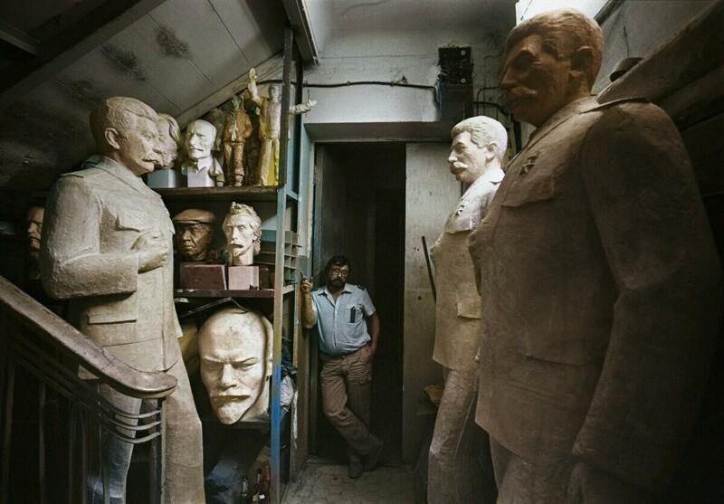 Скульптор Константин Константинов, 1978 год.