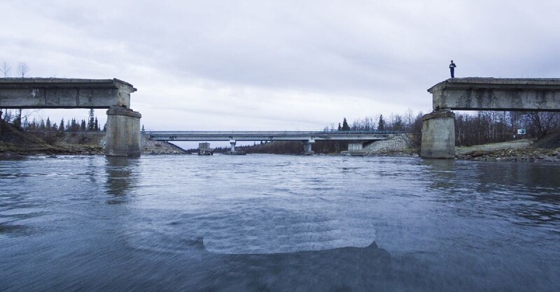 Мост в Мурманской области