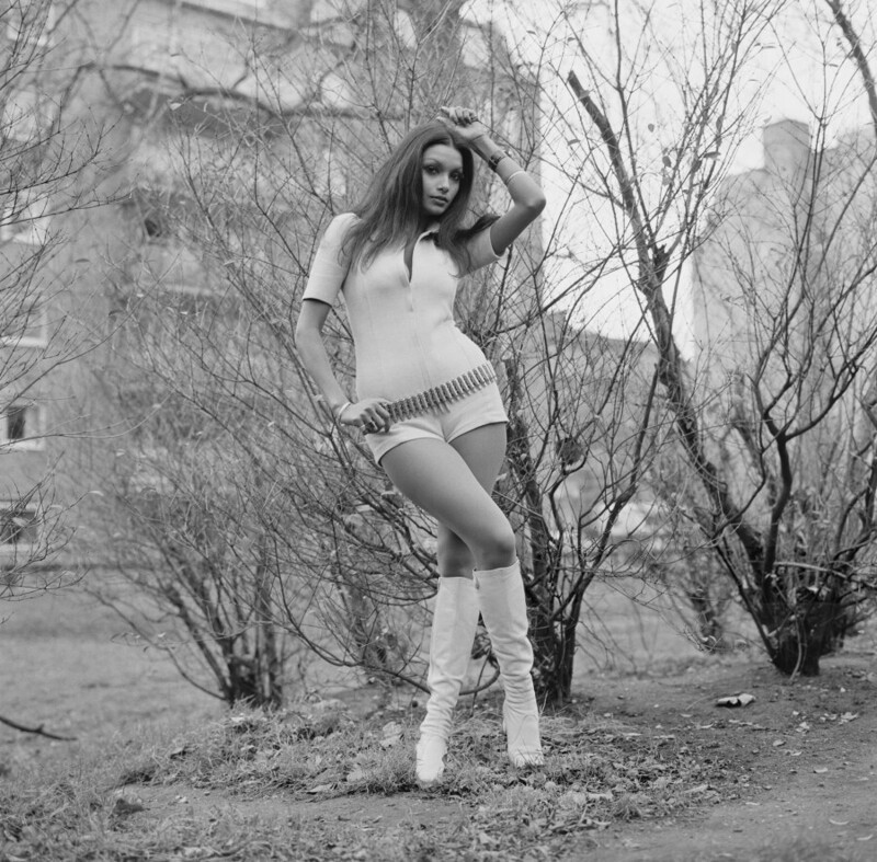 27 ноября 1972 года. Индо-гайано-британская актриса и фотомодель Шакира Кейн. Фото Reg Burkett.