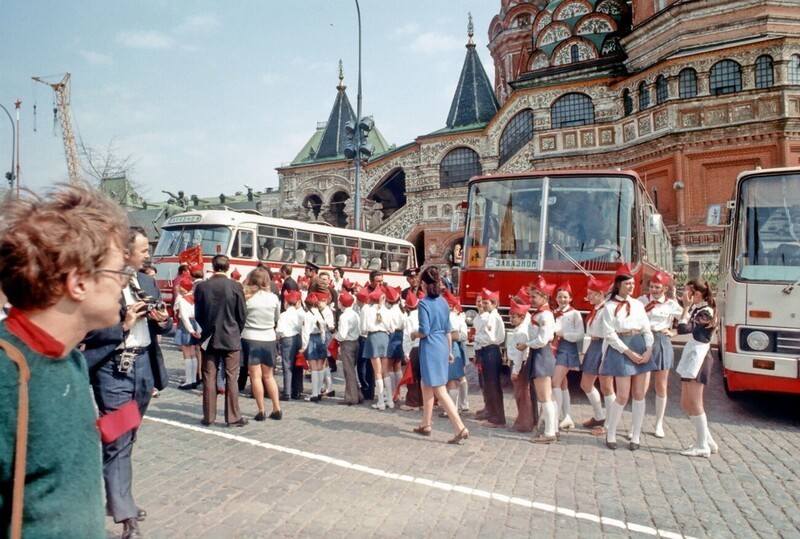 Пионеры в Москве