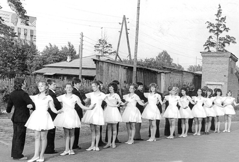Ансамбль бального танца ГПТУ №58 «Кадриль» 1976 год. Артемовский