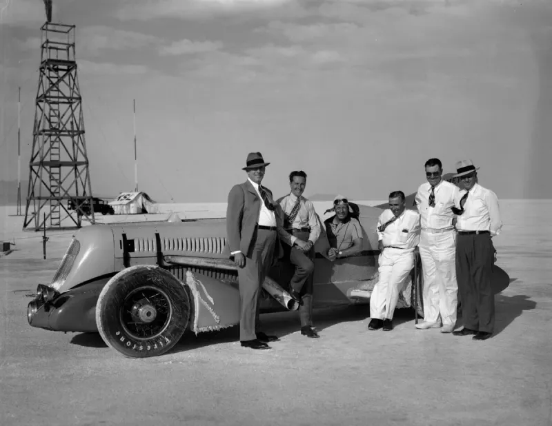 Mormon Meteor Duesenberg Special 1935 года: американский автомобиль-рекордсмен
