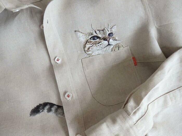 4. "Потрясающая вышивка от Хироко Кубота. Внимание к деталям поражает!"