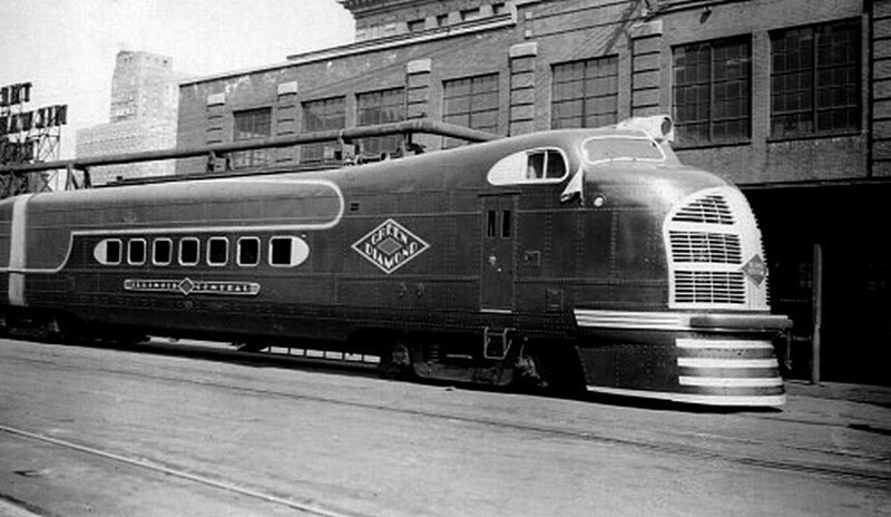  "Зеленый бриллиант", Центральная железная дорога Иллинойса. 1936 год