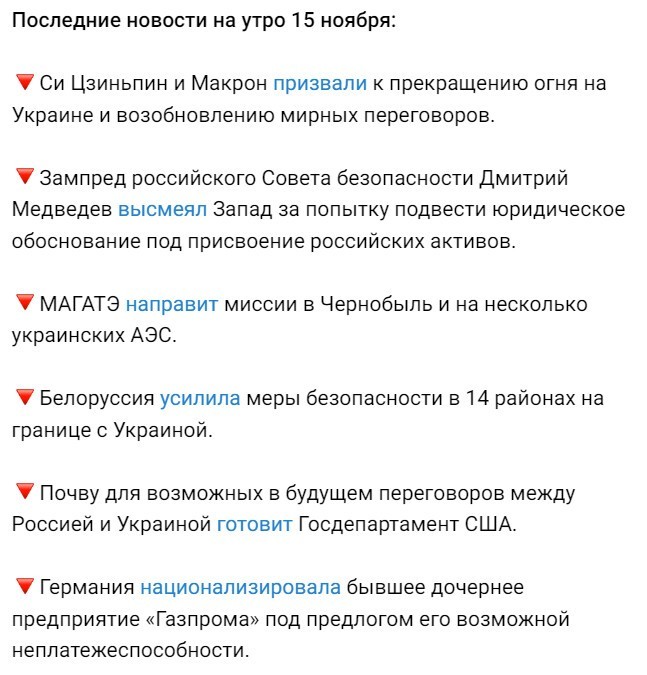 Политический новостной мониторинг событий в мире. Выпуск 285