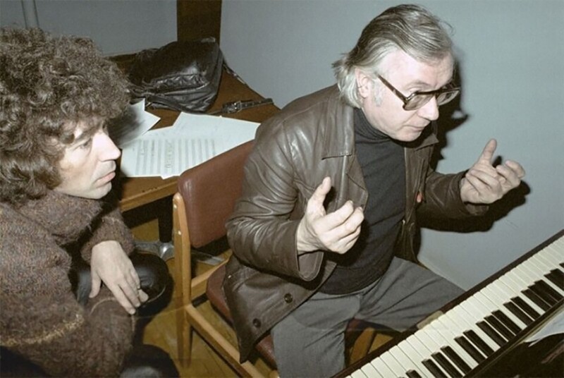  Валерий Леонтьев и композитор Юрий Саульский. 1982 год. Фото Юрия Сомова