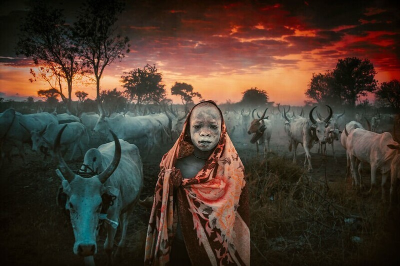 2. Утро в племени мундари, Южный Судан, Светлин Йосифов
