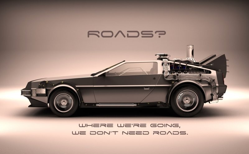 21. Автомобиль DeLorean выбрали из-за его внешнего вида и дверей типа «крыло чайки», чтобы людям из 1955 года могло показаться, что это инопланетный космический корабль