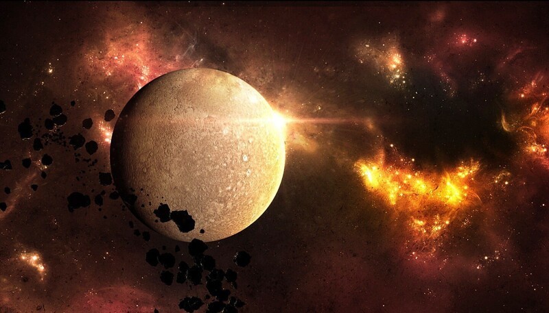 Меркурий - самая маленькая и ближайшая к Солнцу планета в нашей Солнечной системе