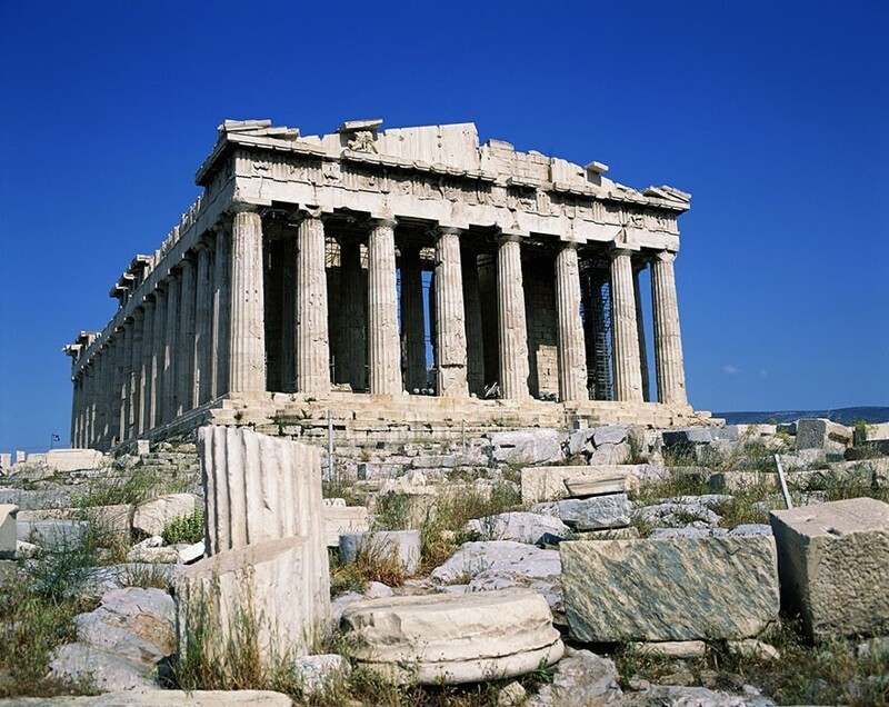 Афинский Акрополь - так я его себе и представлял...