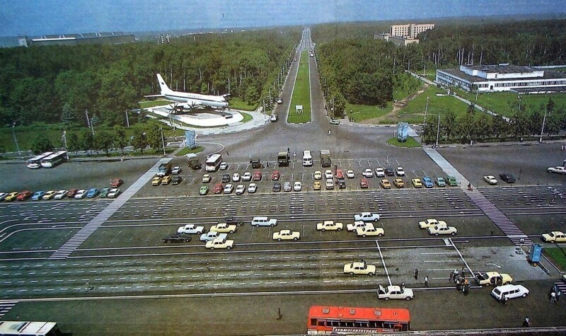 Аэропорт Домодедово в 80-х годах