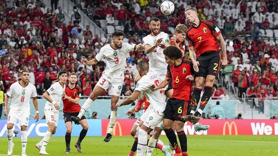 Фанаты сборной Марокко отметили победу родной команды разгромом Брюсселя