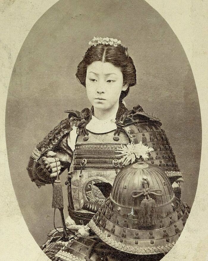 2. Женщина-самурай, 19 век