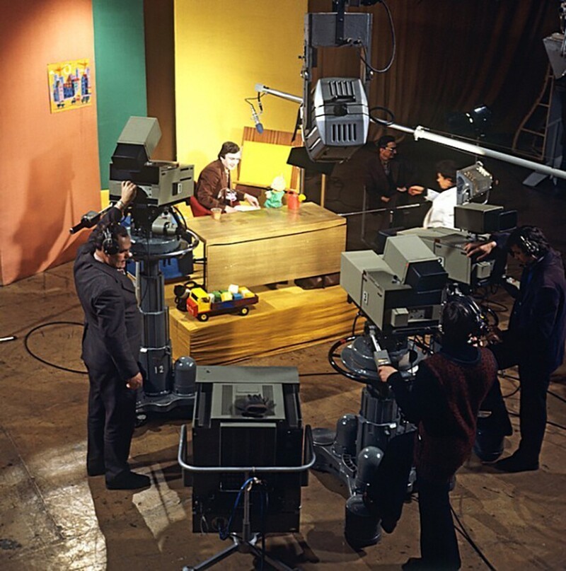 Запись телепрограммы «Спокойной ночи, малыши!», 1978 год, Москва