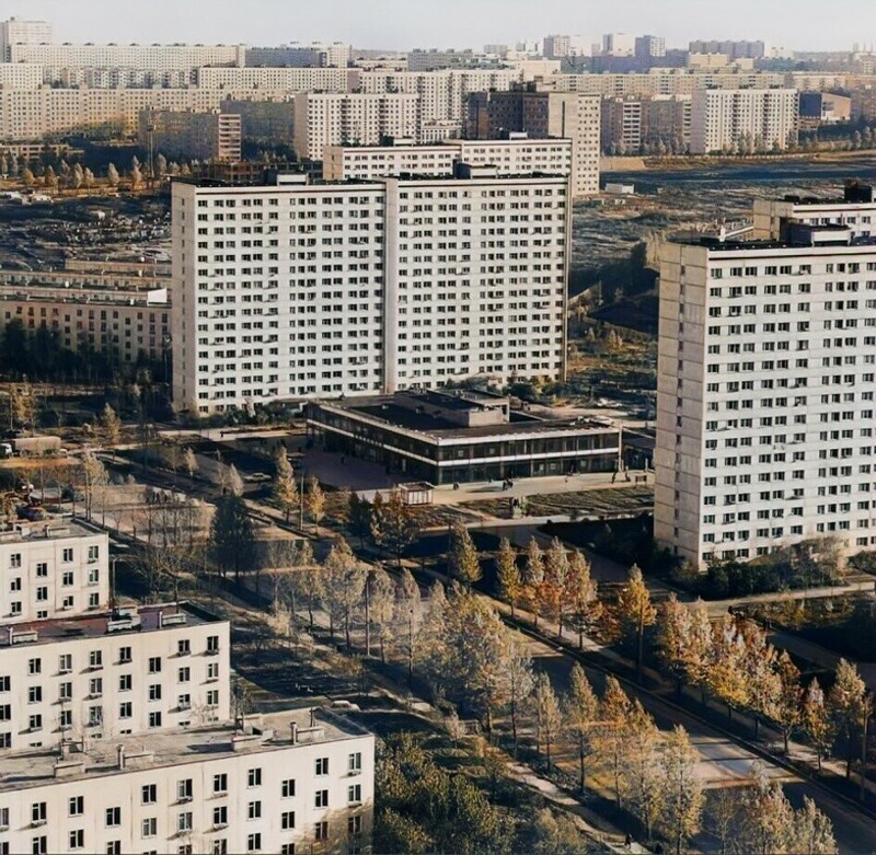 Улица Обручева, 1978 год.