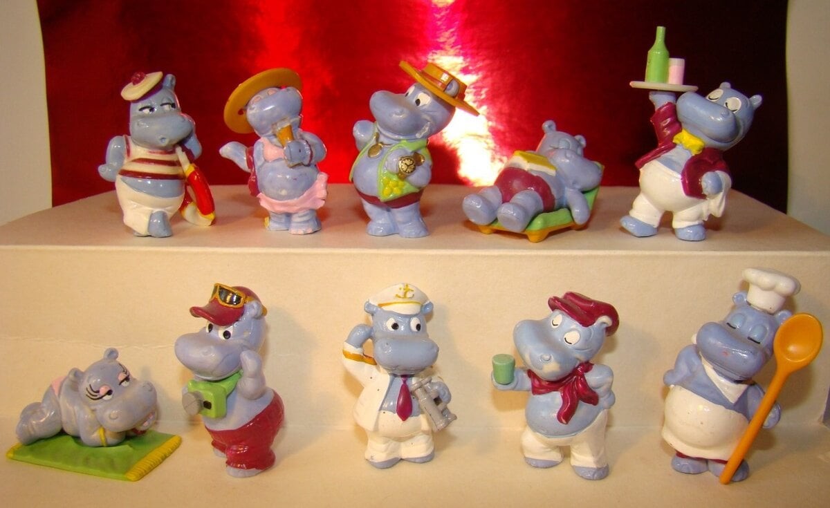 Популярные коллекции Kinder Сюрприз из 90-х и 00-х