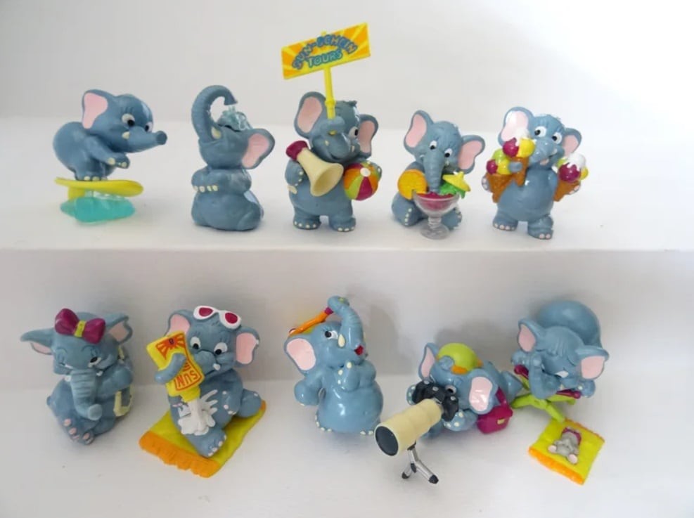 Популярные коллекции Kinder Сюрприз из 90-х и 00-х