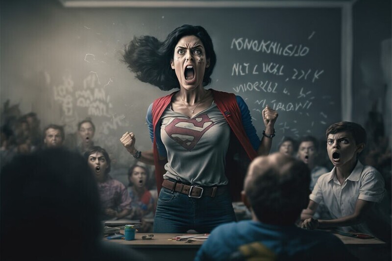 Человек-учитель: тот, кого боятся даже супергерои