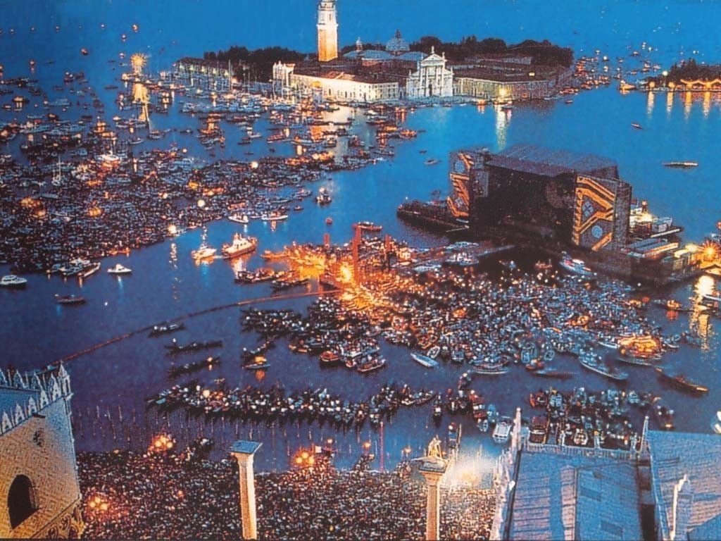 14. Концерт Pink Floyd в Венеции, 1989 год