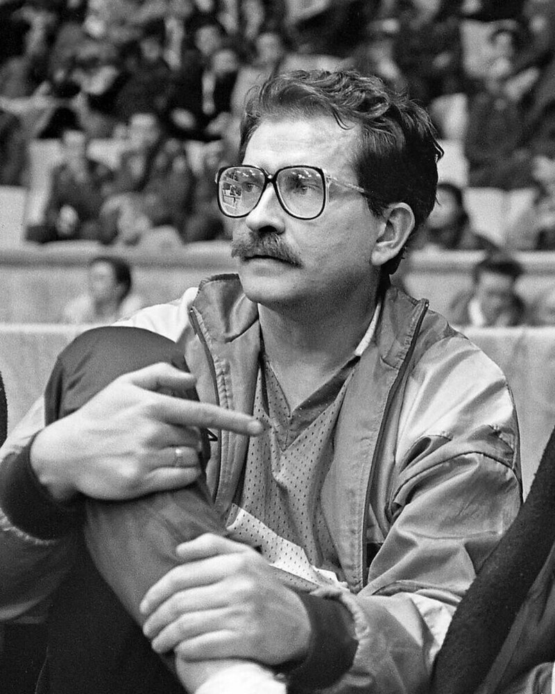 Владислав Листьев на теннисном турнире, 1993 год