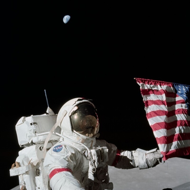 Декабрь 1972 года. Аполлон-17.