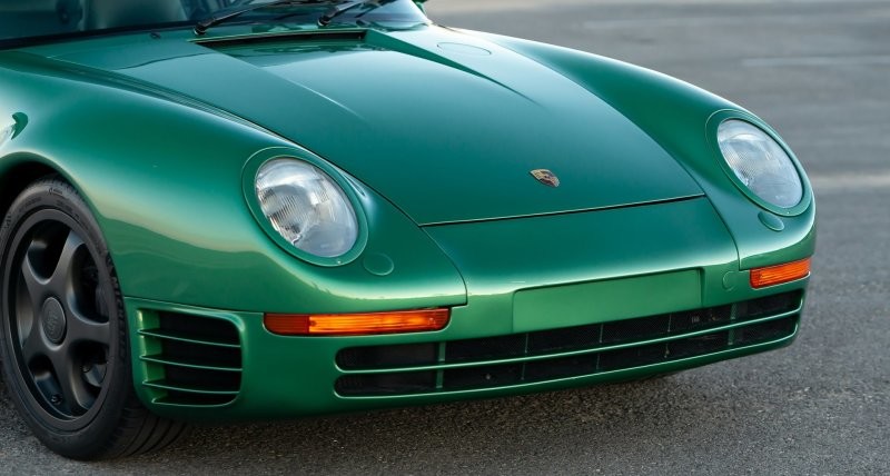 Porsche 959 SC от Canepa Design: зелёный на зелёном— это очень хорошо