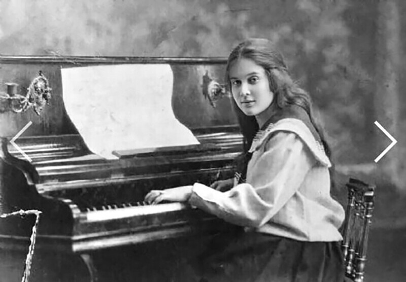 Будущая кинозвезда Любовь Орлова. Примерно 1912-1914 год