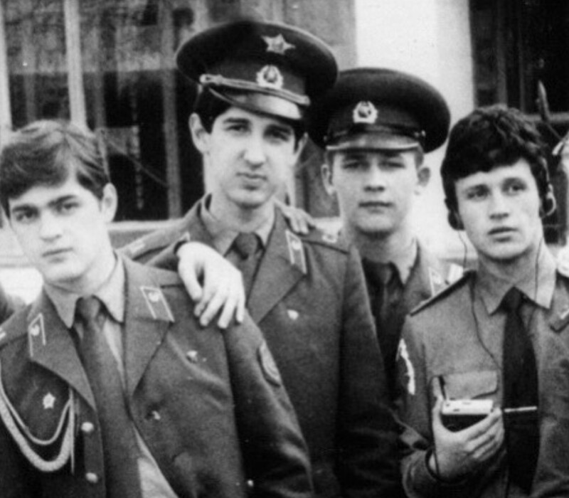 Кай Метов во время службы в армии, 1983 год.