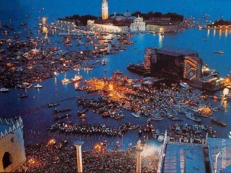 Концерт Pink Floyd. Венеция, 1989 год