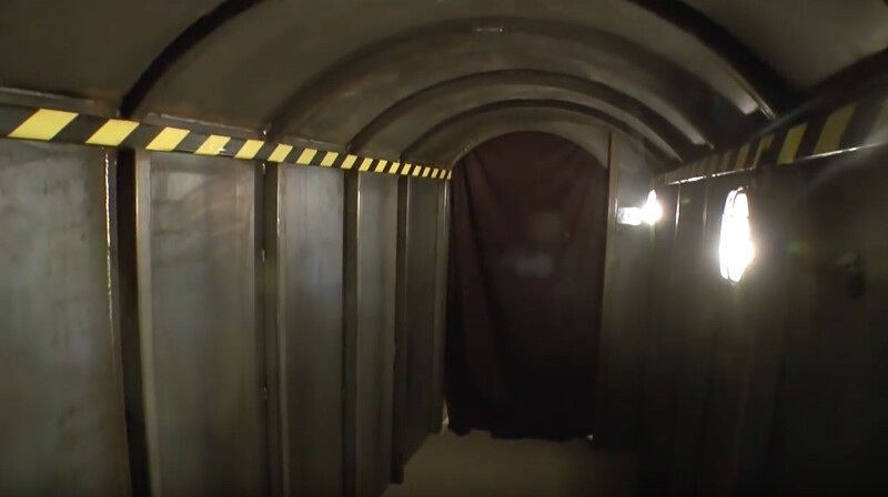Вот туннель, ведущий в подземный бункер!