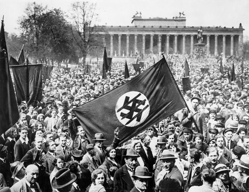 Антифашистская демонстрация в Берлине, 1932 год