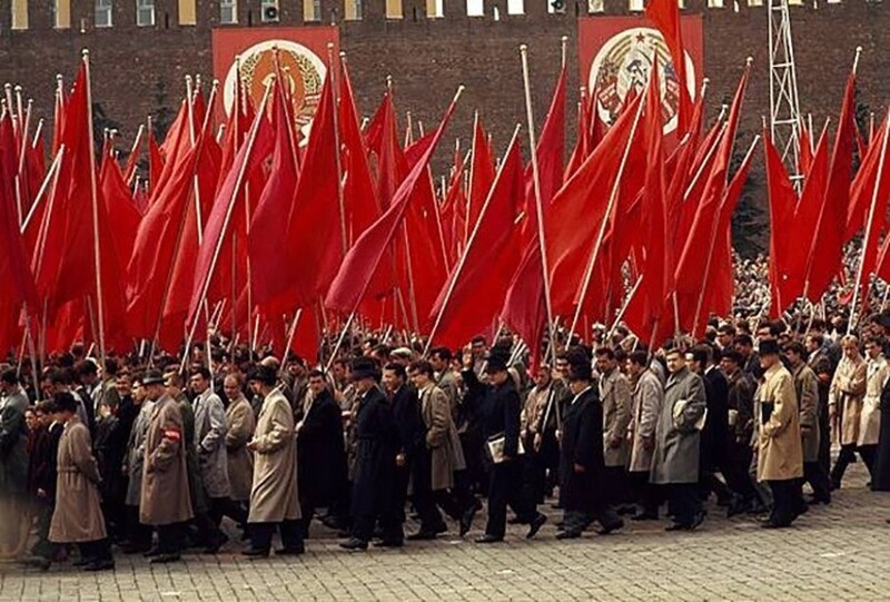 Первомайский парад на Красной площади