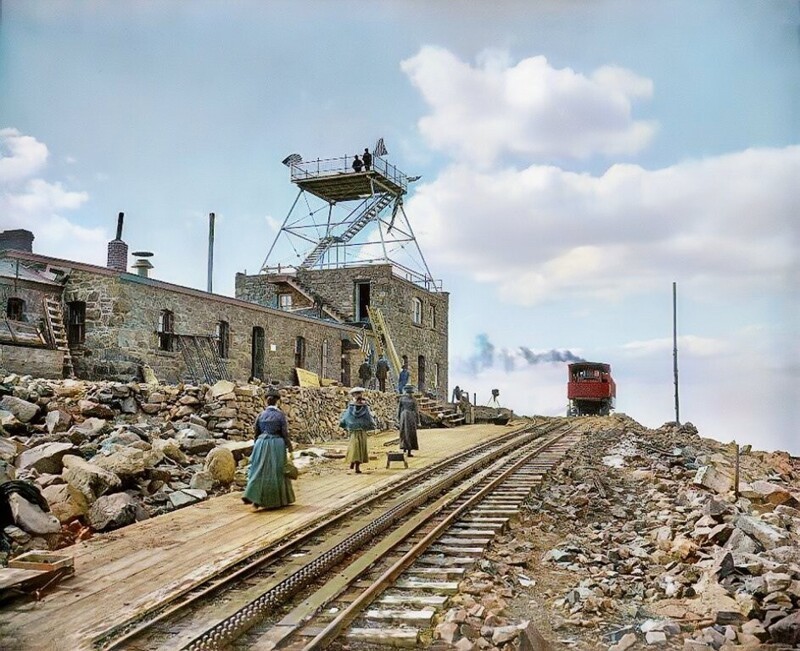 Железная дорога Маниту и Пайкс-Пик, 1890 год.