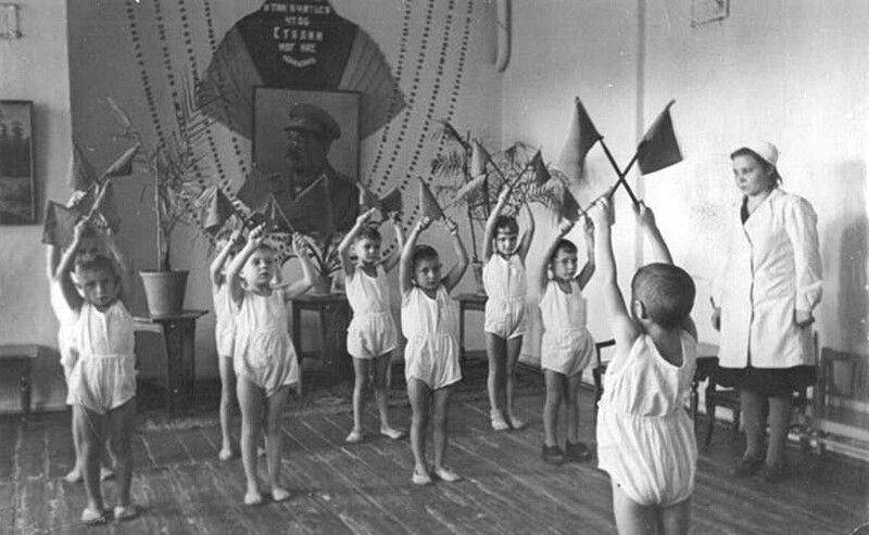 Детский сад в СССР, конец 30-х годов