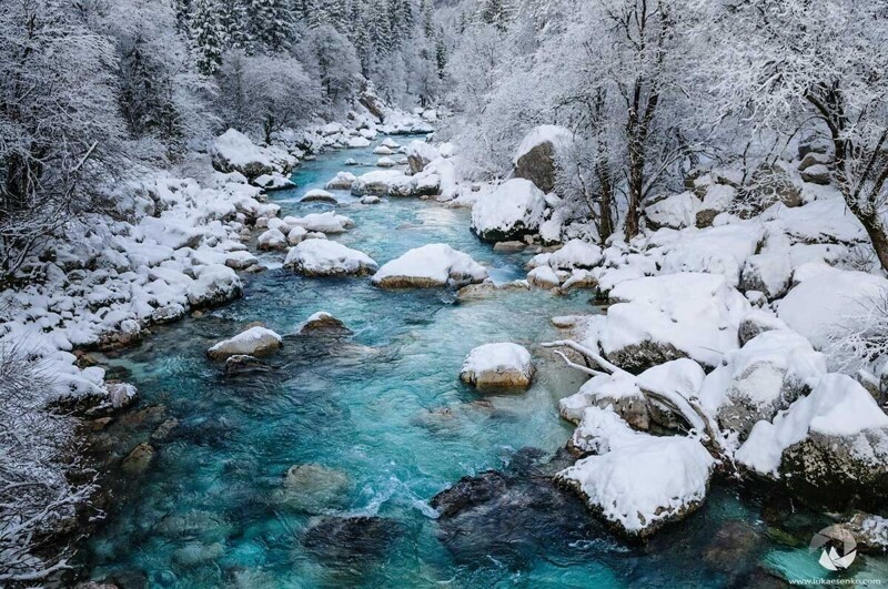 Река Сока, Словения