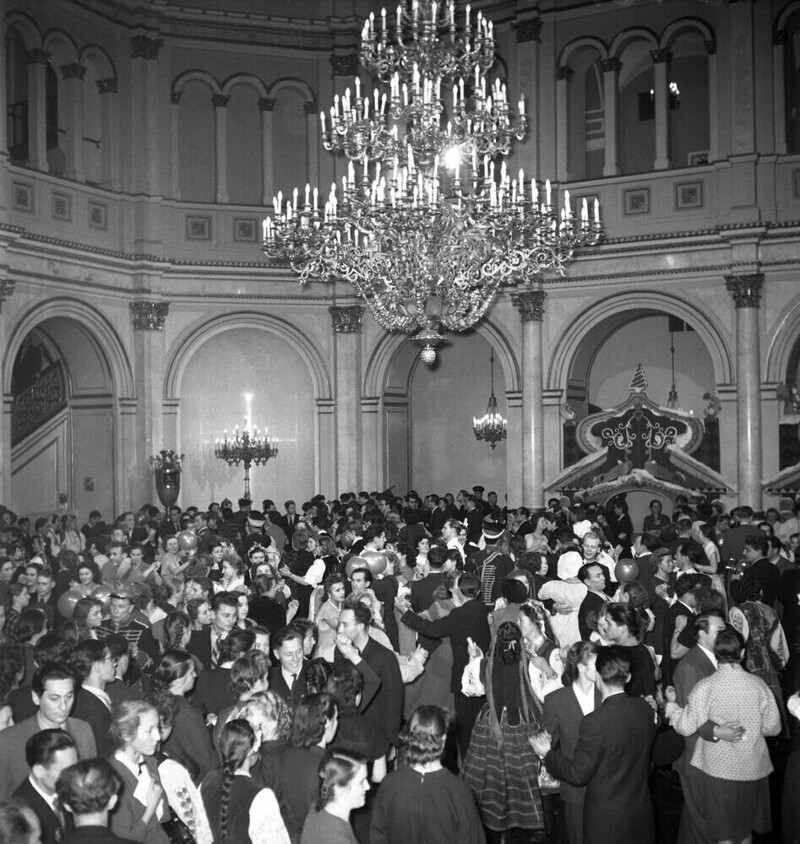 Новогодний бал в Большом Кремлевском дворце, 1956 год