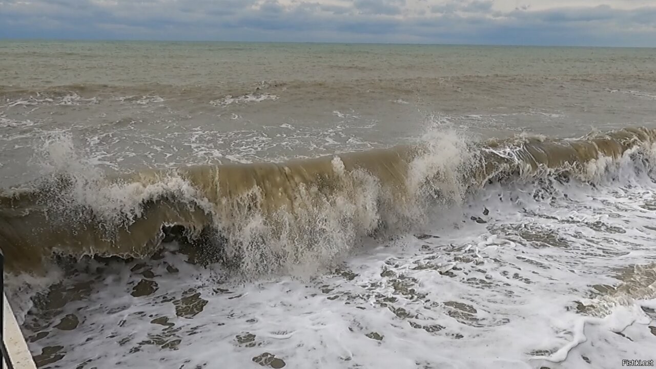 Море в январе