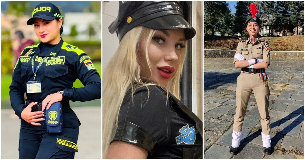 Умные и красивые: фотографии элегантных девушек-полицейских