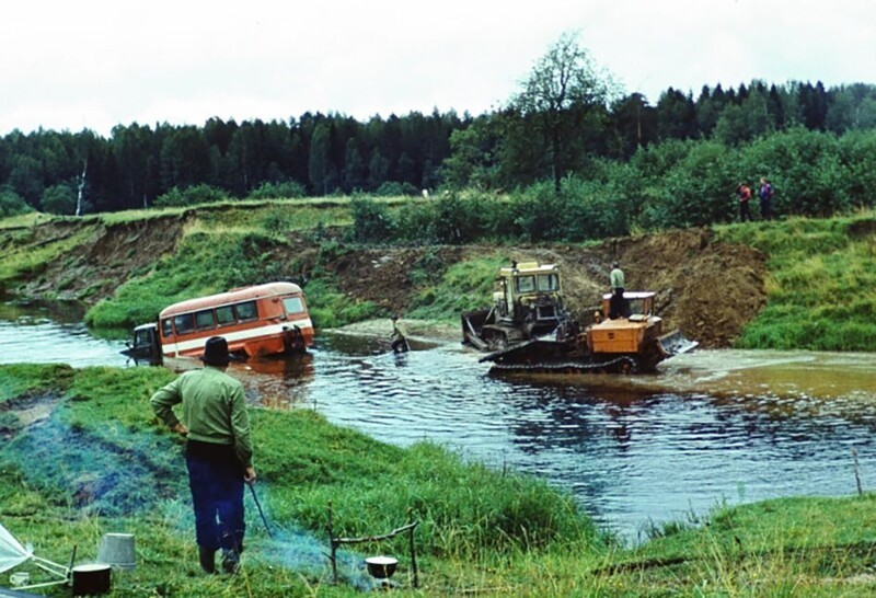 Неудачная переправа... Костромская область, 1986 год