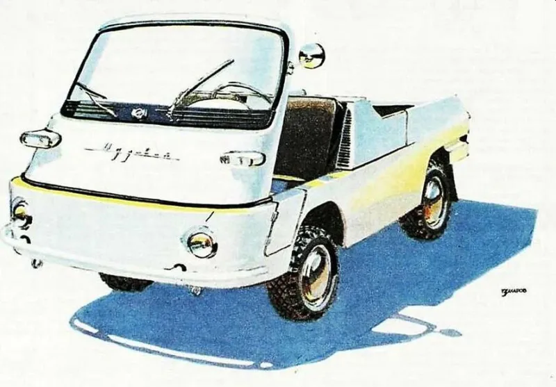 Один из двух когда-либо построенных Eden Roc: стильный Multipla для босса компании Fiat