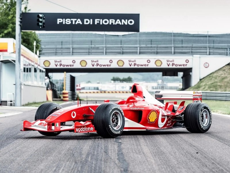 3. Ferrari F2003-GA 2003 года продан за $15,521,000