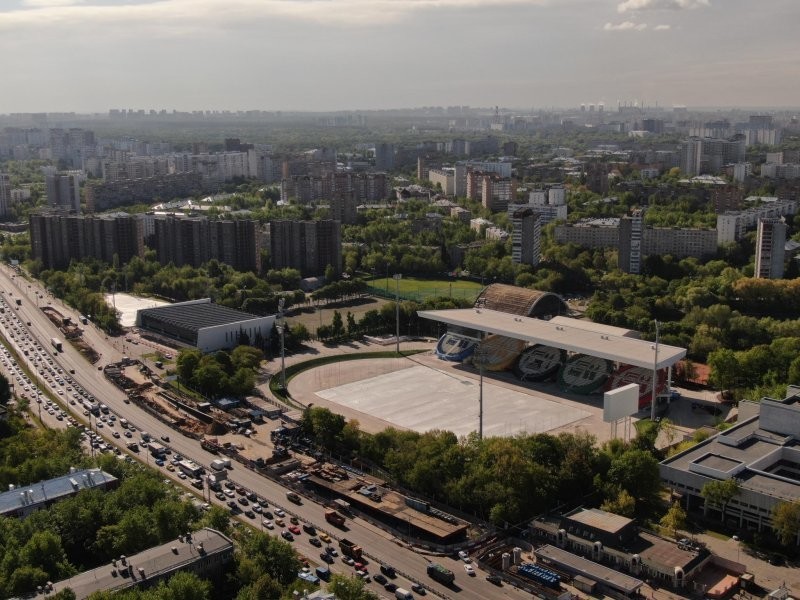 После реконструкции вернулся исторический стадион «Москвич» в Текстильщиках  