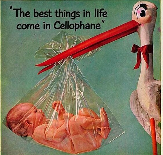 Странноватая винтажная реклама с участием малышей, которая в 50-х казалась обычной, а сейчас выглядит пугающей