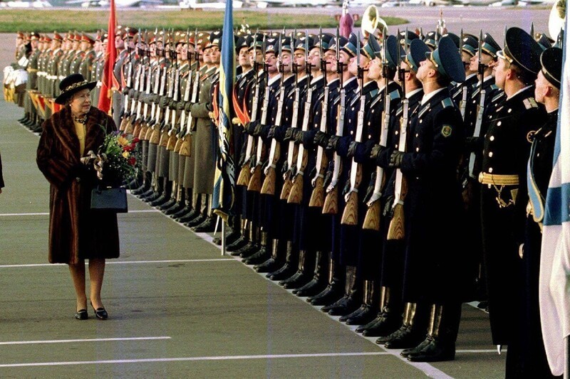Первый и последний визит королевы Англии Елизаветы II в Россию, 17 октября 1994 года