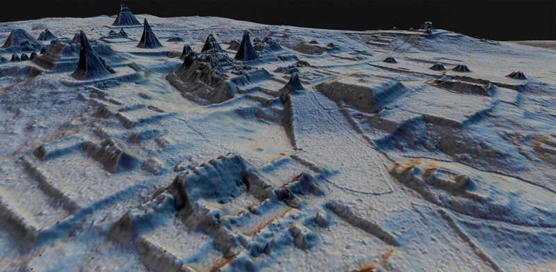 Ученые нашли спрятанный город майя